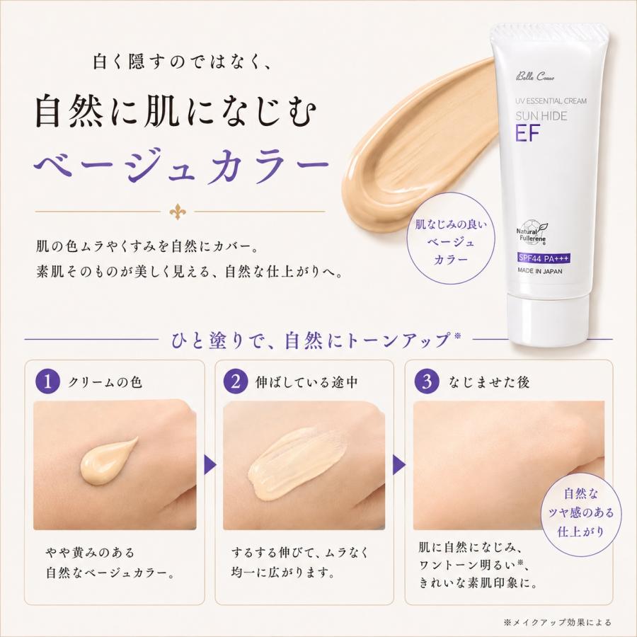 サンハイドクリームEF ベル・クール研究所 35g フラーレン配合 日焼け