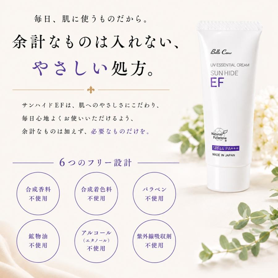サンハイドクリームEF ベル・クール研究所 35g フラーレン配合 日焼け