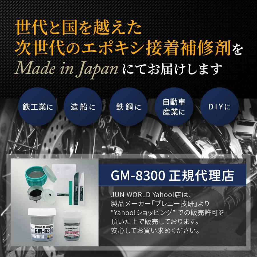 GM-8300 ジーナス 44gセット 次世代型エポキシパテ 接着補修材 アルミパテ |  | 17