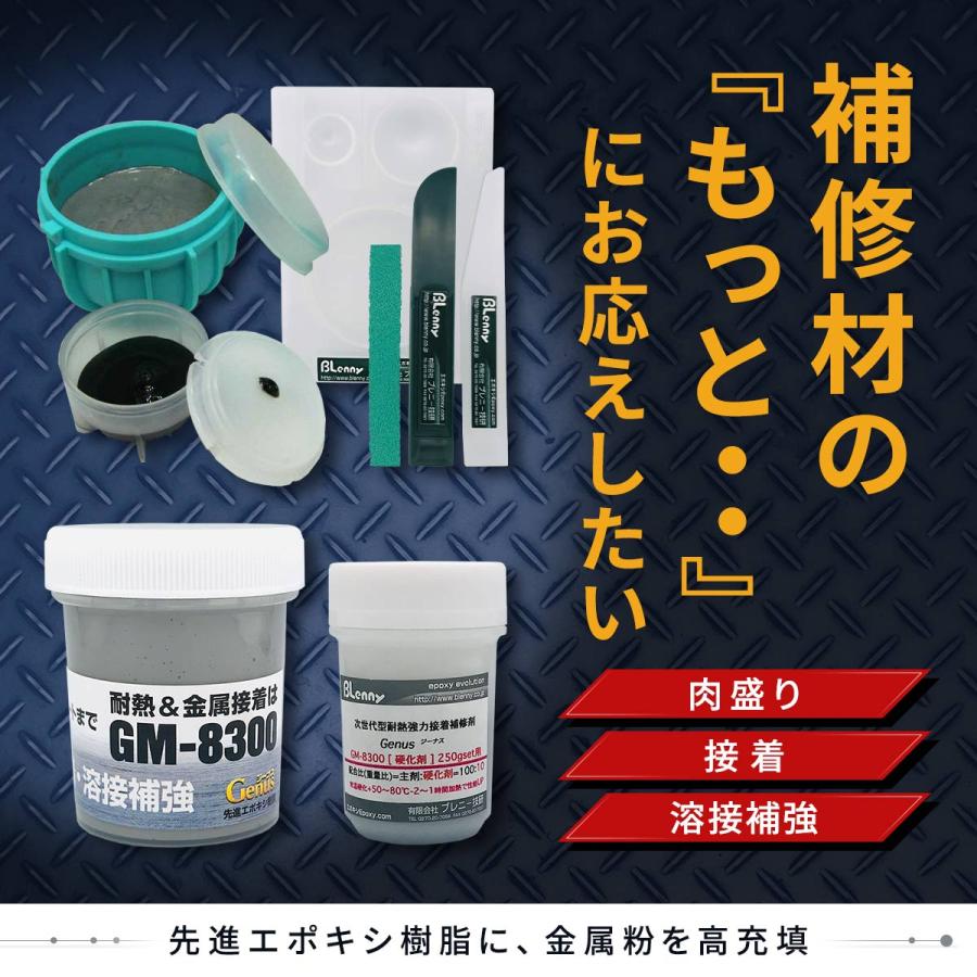 GM-8300 ジーナス 44gセット 次世代型エポキシパテ 接着補修材