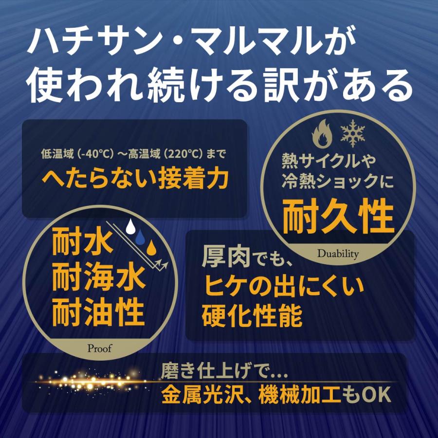 GM-8300 ジーナス 44gセット 次世代型エポキシパテ 接着補修材 アルミパテ |  | 02