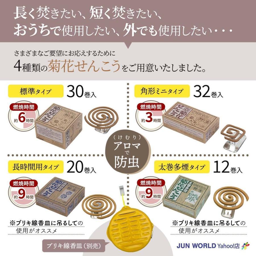 菊花せんこう 贅沢 りんねしゃ アロマ防虫線香 太巻多煙タイプ