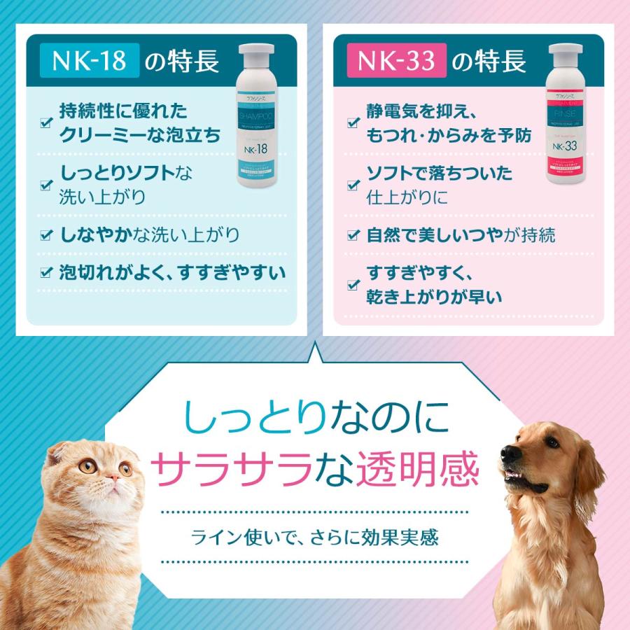 ラファンシーズ NK-12 NK-22 各200mlセット シャンプー&リンス