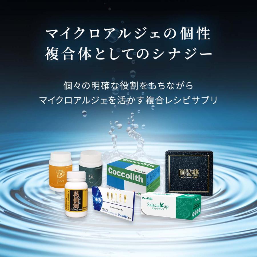 マイクロアルジェ 藻のサプリ サラシアアップ 3粒×50包 糖質対策 藻と