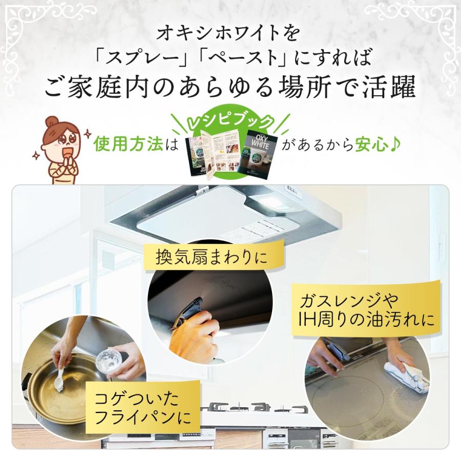 善玉バイオ オキシホワイト 1.0kg エコプラッツ 酸素系漂白剤 粉末 常温の水ですばやく溶ける 漂白剤 衣類 洗濯用 キッチン 除菌 日本製 | EcoPlatz | 10