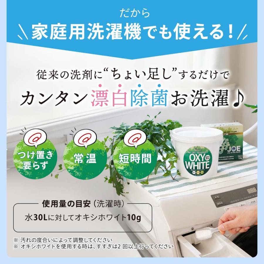善玉バイオ オキシホワイト 1.0kg エコプラッツ 酸素系漂白剤 粉末 常温の水ですばやく溶ける 漂白剤 衣類 洗濯用 キッチン 除菌 日本製 | EcoPlatz | 06