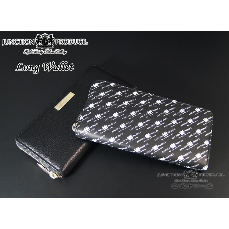 JUNCTION PRODUCE ロングウォレット 長財布 ラウンドファスナー レザー 