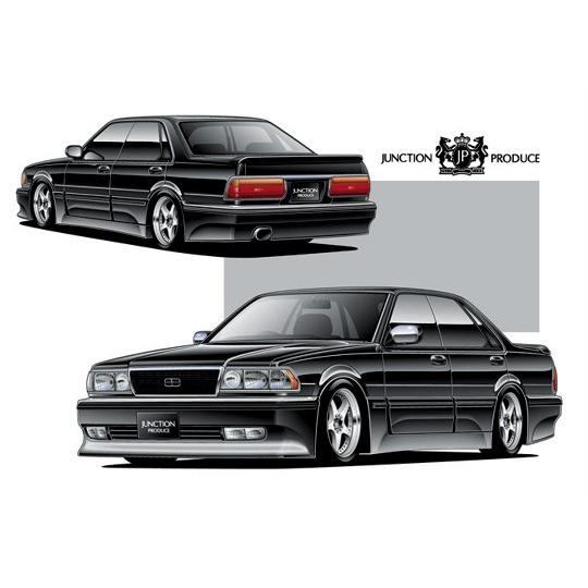 ジャンクションプロデュース 【額入りデモカーイラスト Y31GLORIA