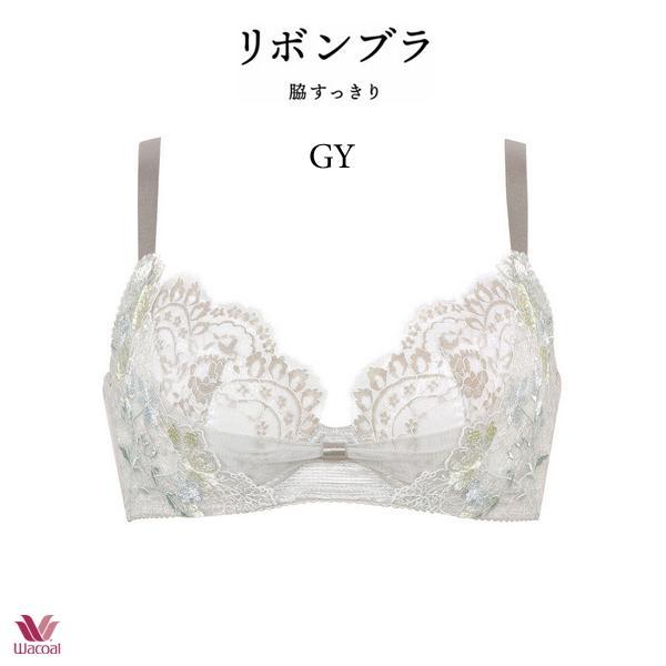 WACOAL ワコール リボンブラ 脇すっきり ブラジャー BRB413 3/4