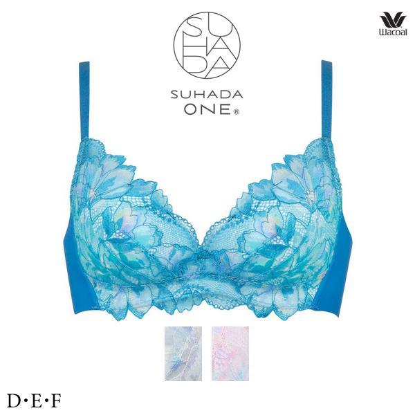 SUHADA ワコール ONE スハダ ワン ブラジャー BRB421 3/4カップ DEF ノンワイヤーブラ : インナーショップ Chou ...
