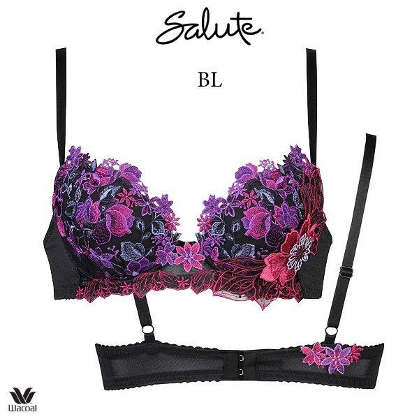 ワコール サルート 33G ブラジャー BTJ433 3/4カップワイヤー (P-up 