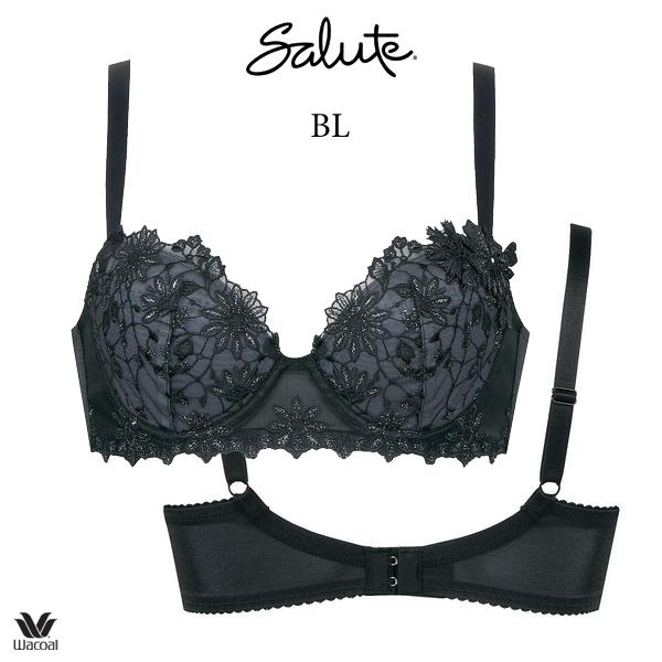 ワコール サルート 67G ブラジャー BTJ767 3/4カップワイヤー (女優Bra) DEFカップ｜junechou｜02