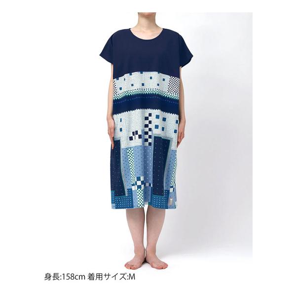 WACOAL（ワコール） ルームウェア SOU・SOU ワンピース RNT110 M-L 綿