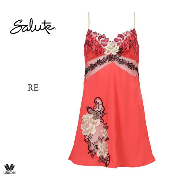 サルート ワコール 96G スリップ STJ296 M・L/80丈 : インナー