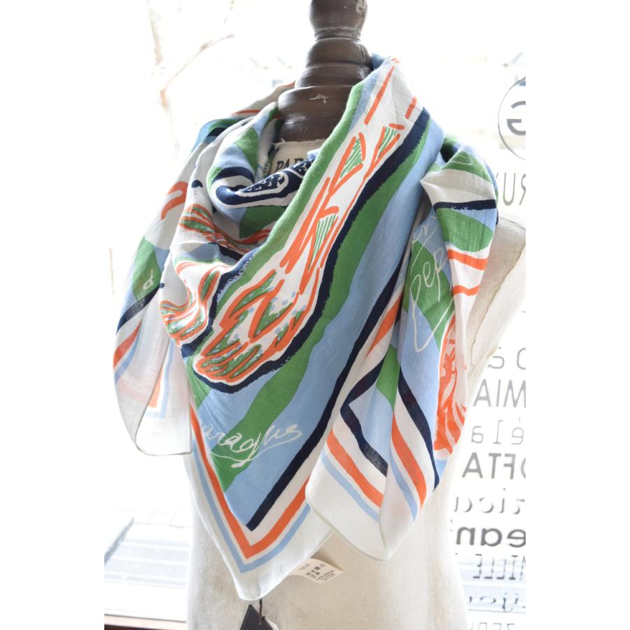 manipuri（マニプリ） 26S/S コットンシルクストール ベジ : junemie