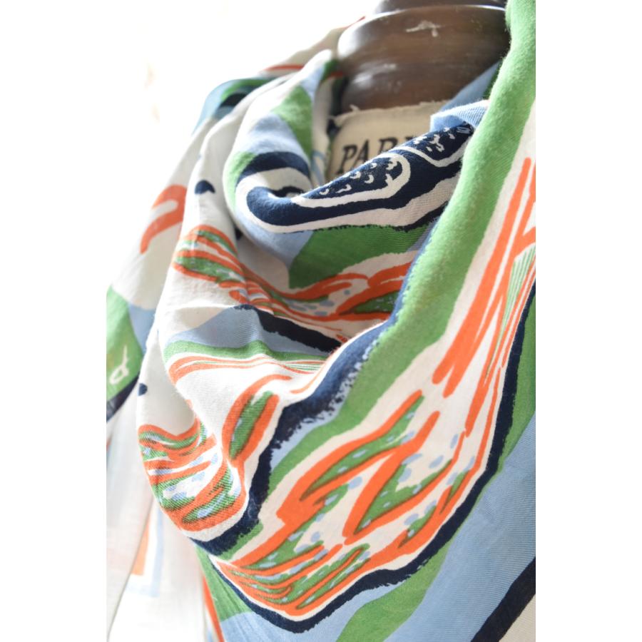 manipuri（マニプリ） 26S/S コットンシルクストール ベジ : junemie