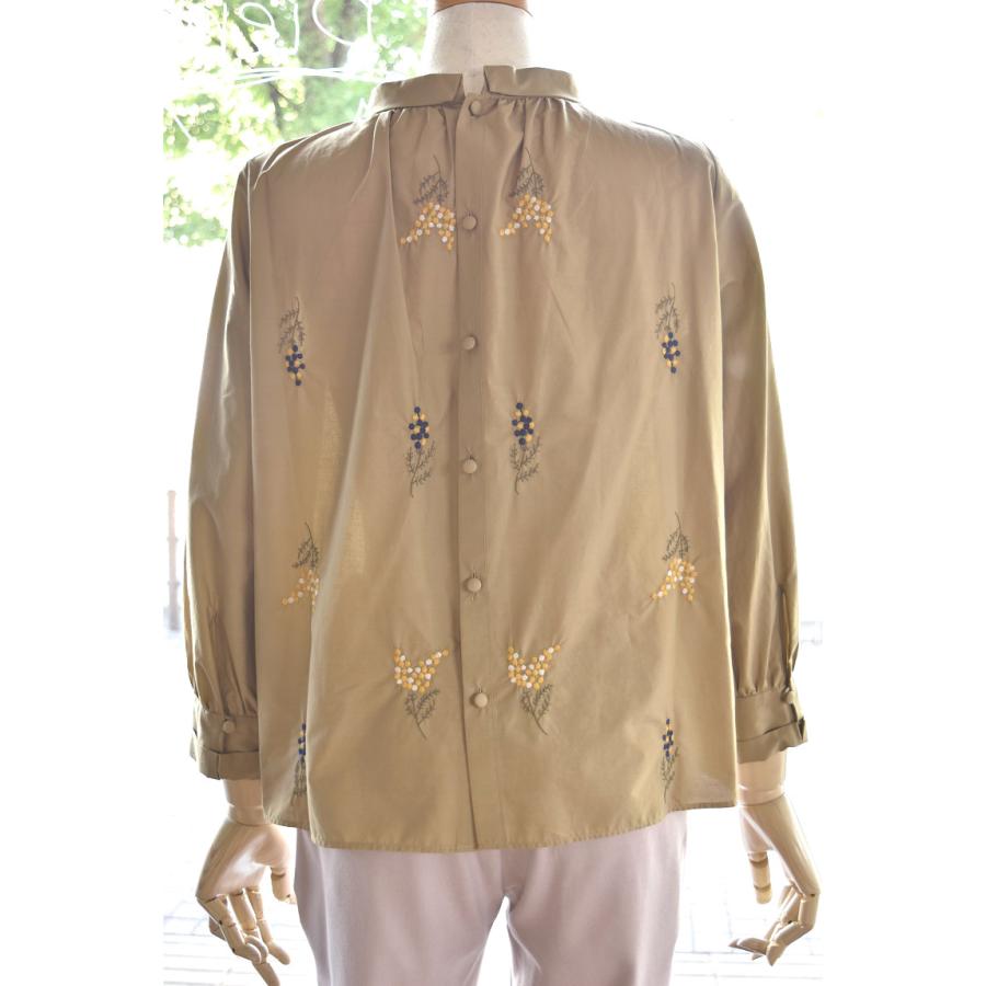 Rijoui(リジュイ) 20A/W ミモザ刺繍のブラウス :203-2012:junemie