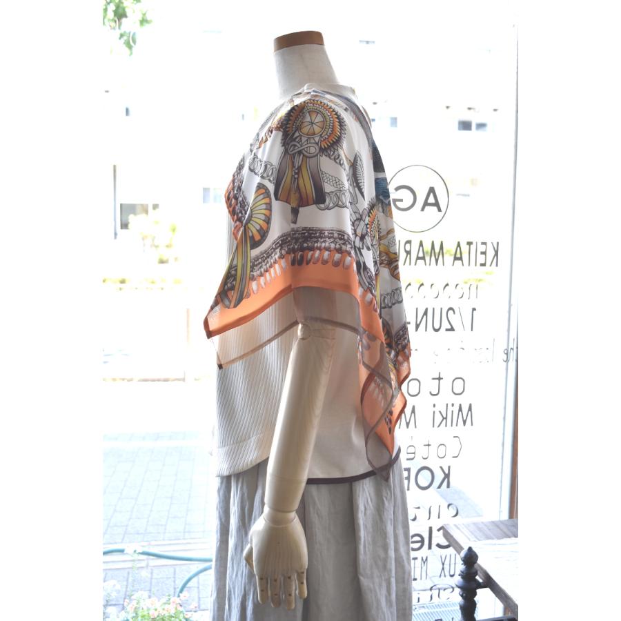 Lallia Mu（ラリア・ムー） 26S/S スカーフスリーブカットソー