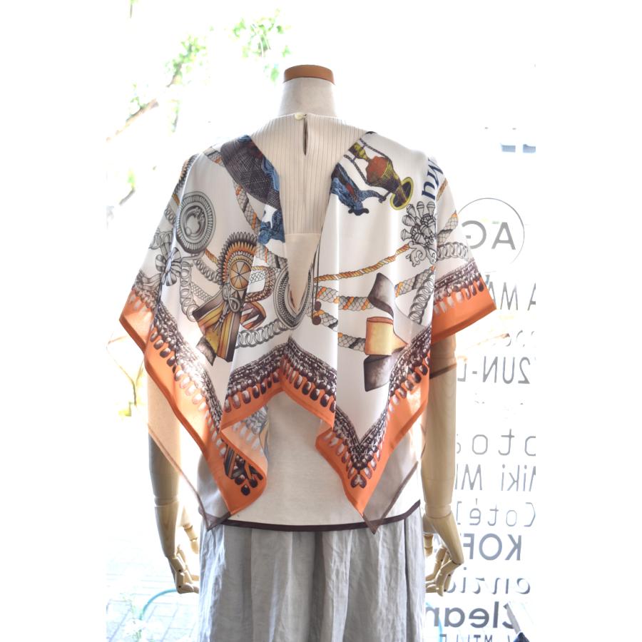 Lallia Mu（ラリア・ムー） 26S/S スカーフスリーブカットソー