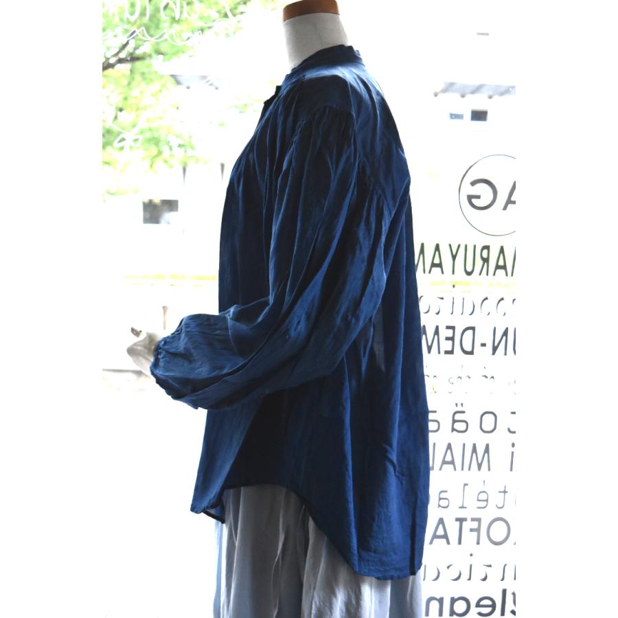 enrica（エンリカ） 24A/W コットンシルクギャザーブラウス : junemie