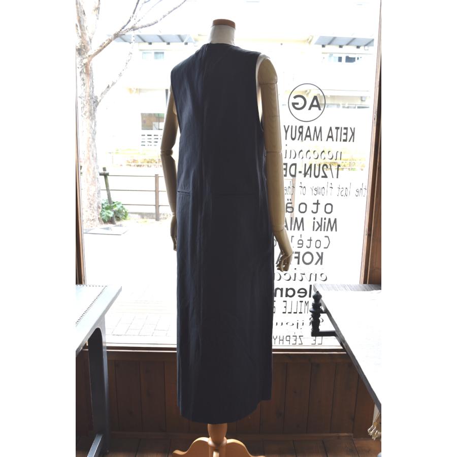 TICCA（ティッカ） 26S/S コットンシルクラミーノースリーブワンピース