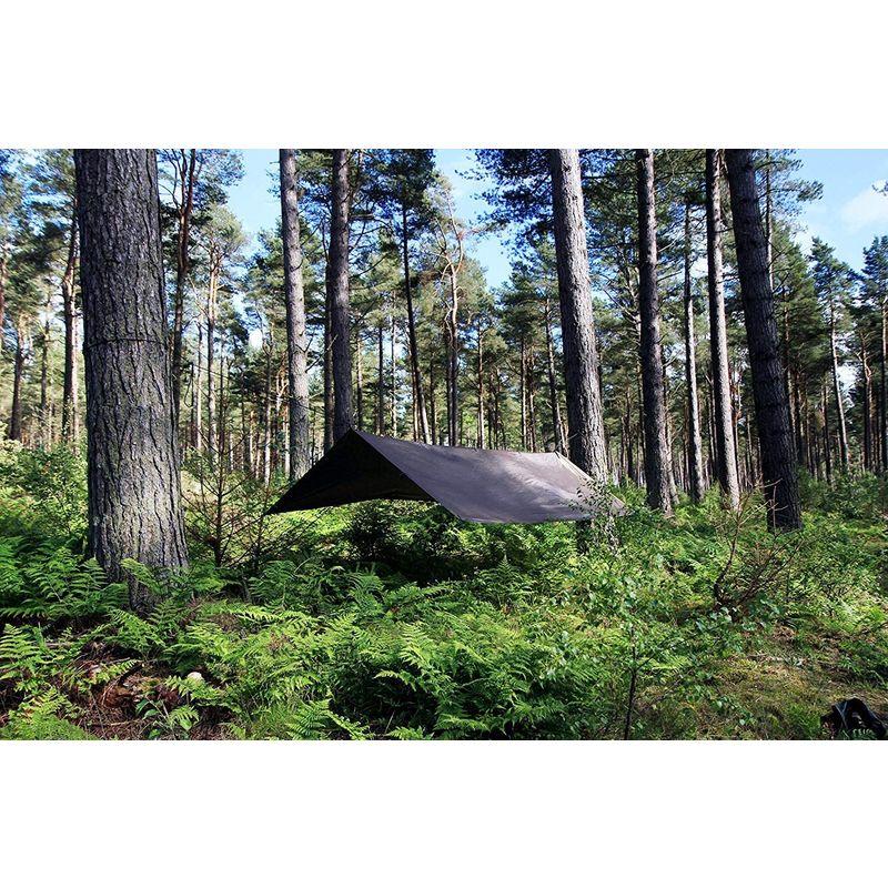 DD Tarp XL 4.5mx3m 多用途で軽量なタープ 耐水性 3000mm (Coyote brown) 並行輸入品 Tarp XL 5mx3m 多用途で軽量なタープ 耐水性 3000mm Coyote brown 並行輸入品