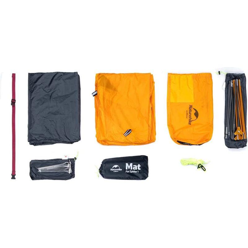 Naturehike公式ショップ テント 1人用 ソロテント 軽量 コンパクト 前室付き キャンプ 自立式 耐水圧4000? 2重層 登山 テント 1人用 ソロテント 軽量 コンパクト 前室付き キャンプ 自立式 耐水圧4000 2重層 登山