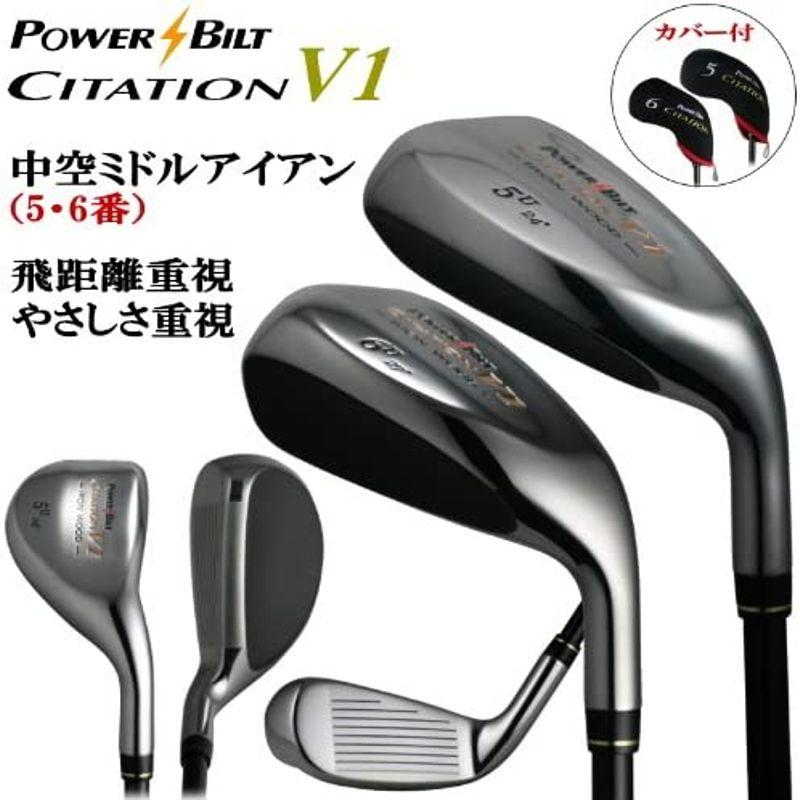 【超激レア】 パワービルト CITATION(サイテーション) V1 アイアン 5UI~SW 8本セット R PBCTVI R 【Y4217912097】(21941円)