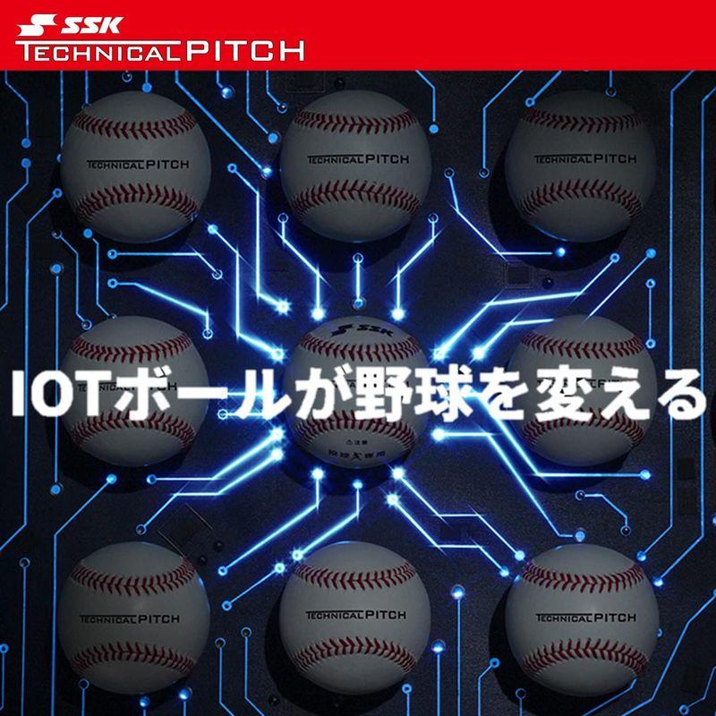 【値下げ】 SSK(エスエスケイ) 野球 テクニカルピッチ 硬式野球 9軸センサー内蔵ボール 投球データ解析 Bluetooth4.1対応 TECHNI 【ZYX7302634774】(25901円)
