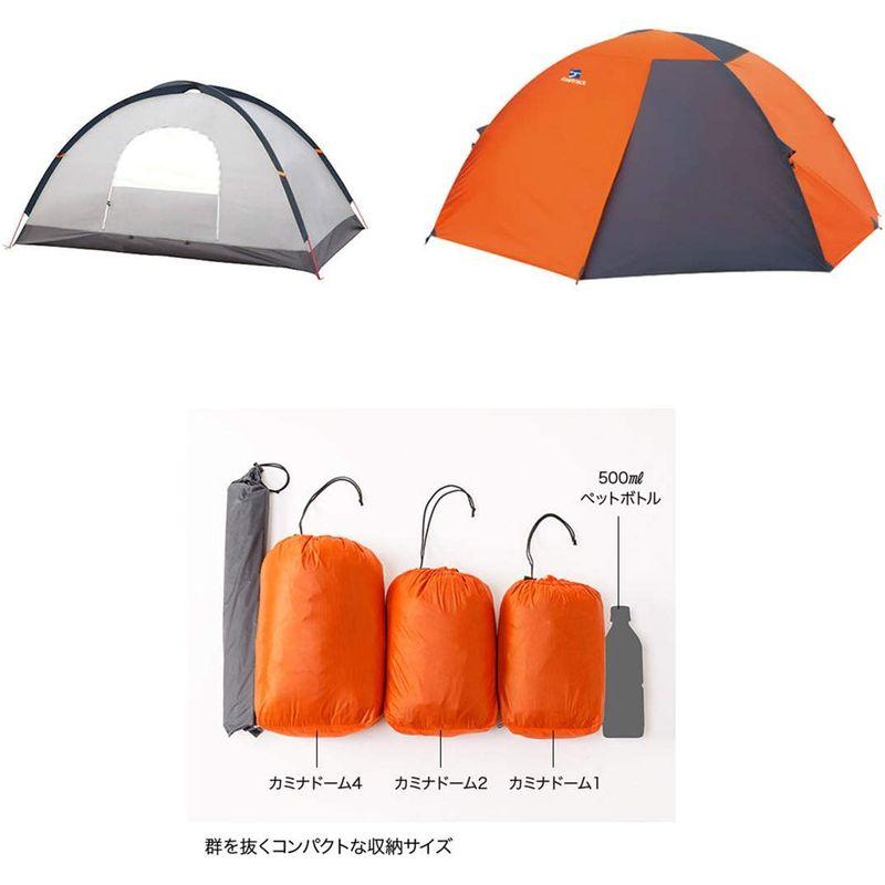 【2026年1月8日以降の発送予定】 finetrack(ファイントラック) カミナドーム２ FAG0312 (OG/GY) 【M1550953060】(55010円)