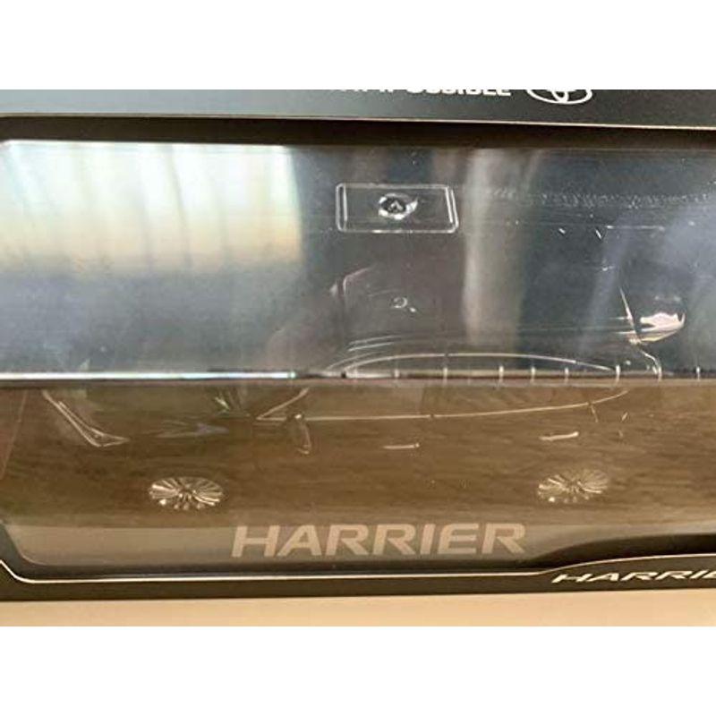 トヨタ 新型ハリアー ミニカー カラーサンプル プレシャスブラックパール 新型ハリアー ミニカー カラーサンプル プレシャスブラックパール 　