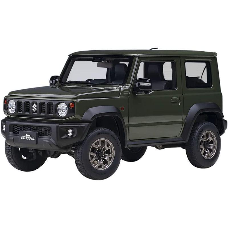 AUTOart 1/18 スズキ ジムニー シエラ (JB74) モスグリーン 完成品 78509 ジムニー AUTOart 1/18 スズキ シエラ JB74 モスグリーン 完成品
