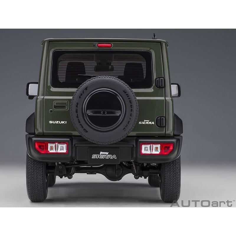 AUTOart 1/18 スズキ ジムニー シエラ (JB74) モスグリーン 完成品 78509 ジムニー AUTOart 1/18 スズキ シエラ JB74 モスグリーン 完成品