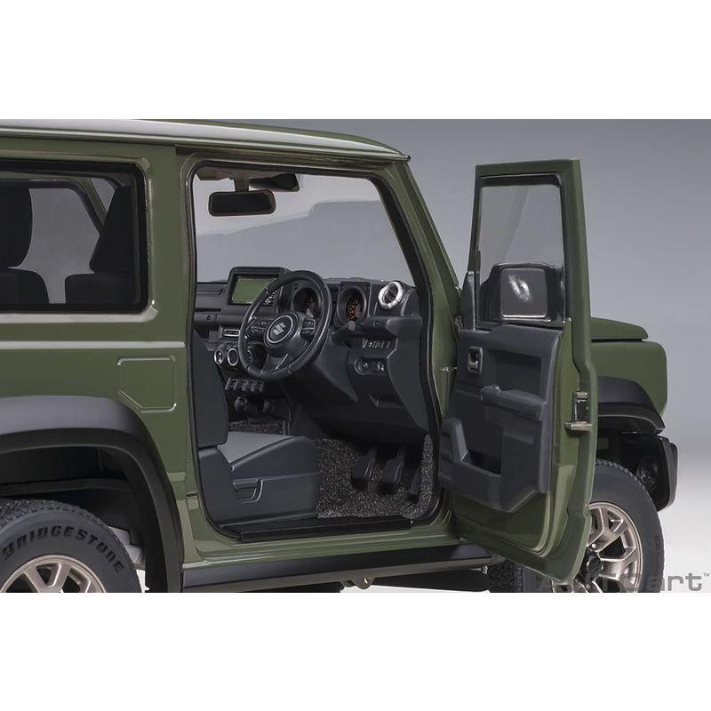 AUTOart 1/18 スズキ ジムニー シエラ (JB74) モスグリーン 完成品 78509 ジムニー AUTOart 1/18 スズキ シエラ JB74 モスグリーン 完成品