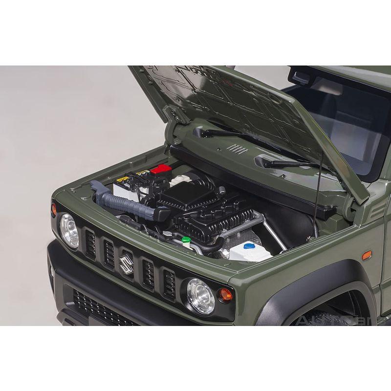 AUTOart 1/18 スズキ ジムニー シエラ (JB74) モスグリーン 完成品 78509 ジムニー AUTOart 1/18 スズキ シエラ JB74 モスグリーン 完成品