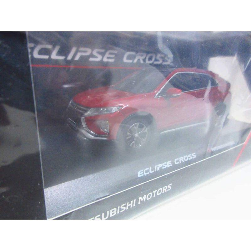 中古品 1/43 三菱 新型 エクリプスクロス ディーラー特注 非売品 ミニカー カラーサンプル レッドダイヤモンド 【C2423644726】(12610円)