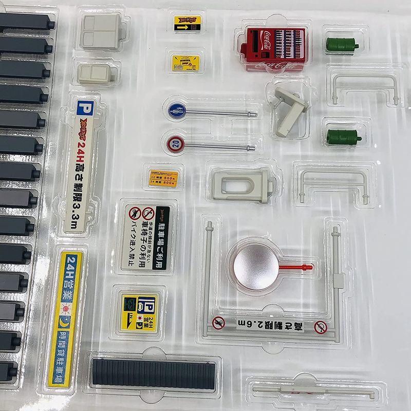 1/64 拓意 立体駐車場 ジオラマ 拓意 立体駐車場 ジオラマ