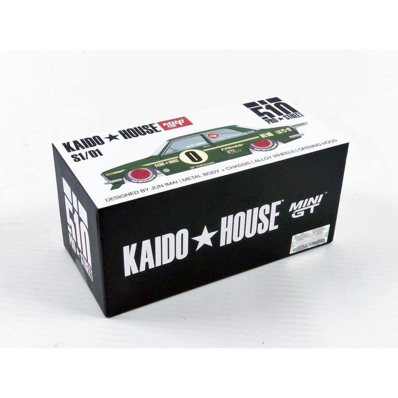 KAIDO HOUSE x トゥルースケール ミニGT 1/64 ダットサン 510 プロストリート OG グリーン KAIDO HOUSE HOUSE KAIDO トゥルースケール ミニGT 1/64 ダットサン プロストリート OG グリーン