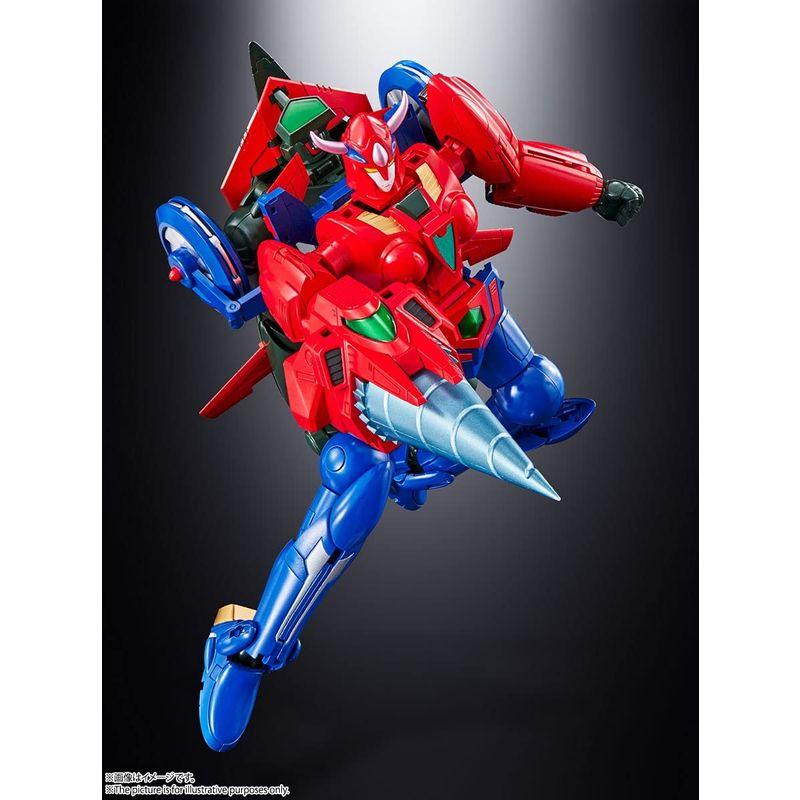 【超美品】 超合金魂 GX-96 ゲッターロボ號 約180mm ABS&ダイキャスト&PVC製 塗装済み可動フィギュア 【G2458789228】(12793円)