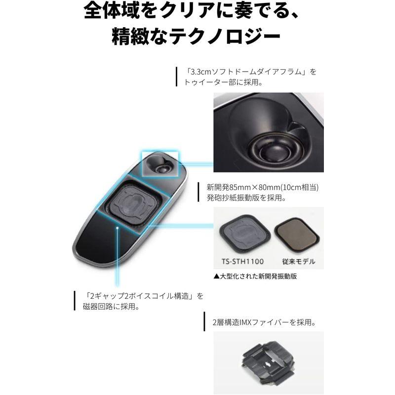 パイオニア カロッツェリア 2ウェイサテライトスピーカー TS-STH1100