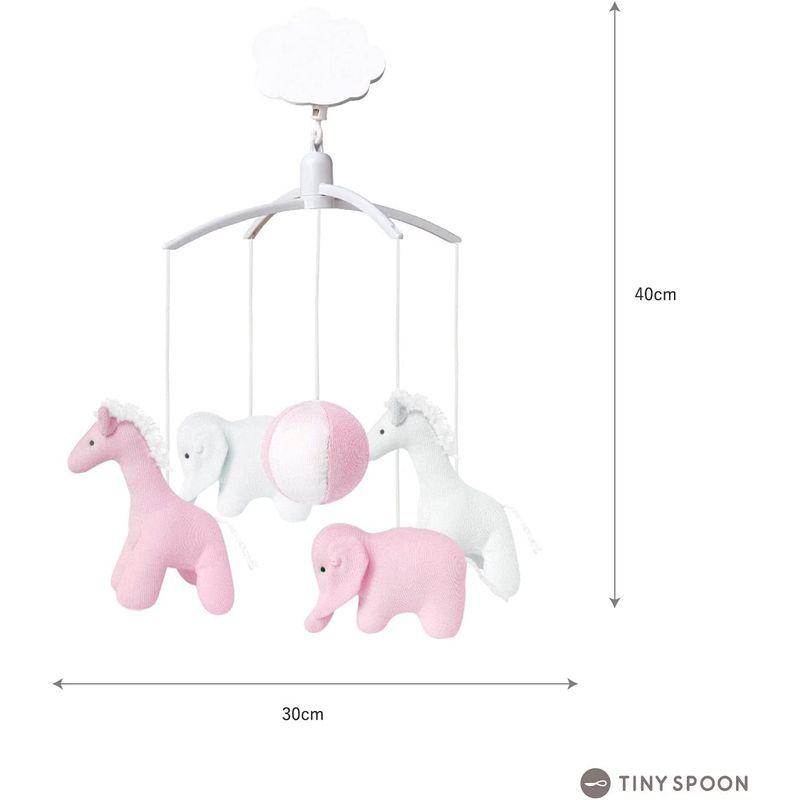 トラセリアベッドメリー アニマルパーク(ピンク)手巻き式 オルゴール ベビーベッド 寝かしつけ おもちゃ ベビーメリー 出産祝い プレゼント アニマルパーク ピンク 手巻き式 オルゴール ベビーベッド 寝かしつけ おもちゃ ベビーメリー 出産祝い プレゼント 作曲