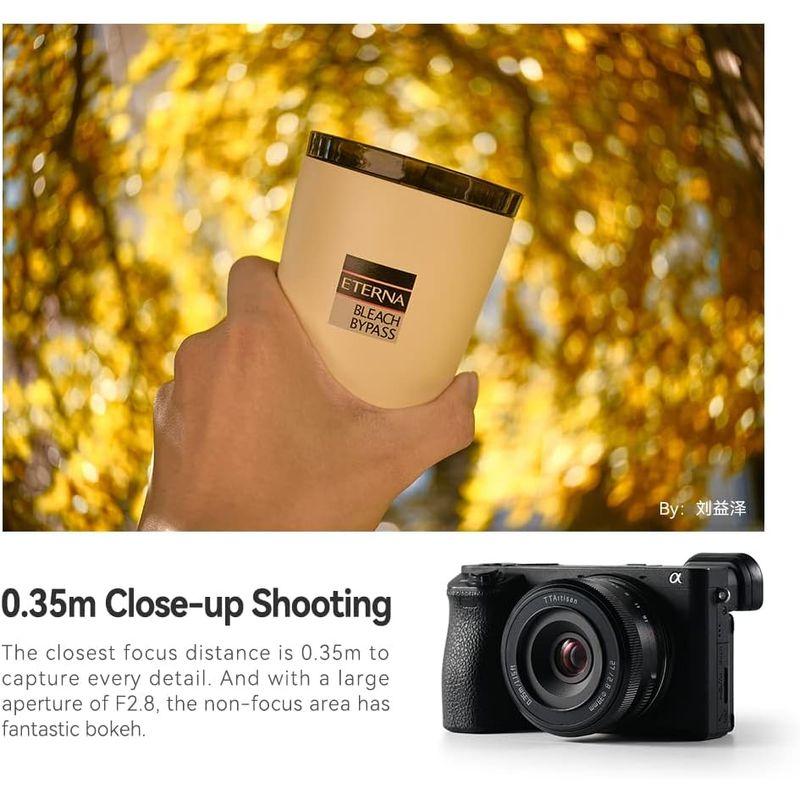 動作確認 TTArtisan AF 27mm F2.8 E マウント オートフォーカス カメラレンズ 【3684542275】(19172円)