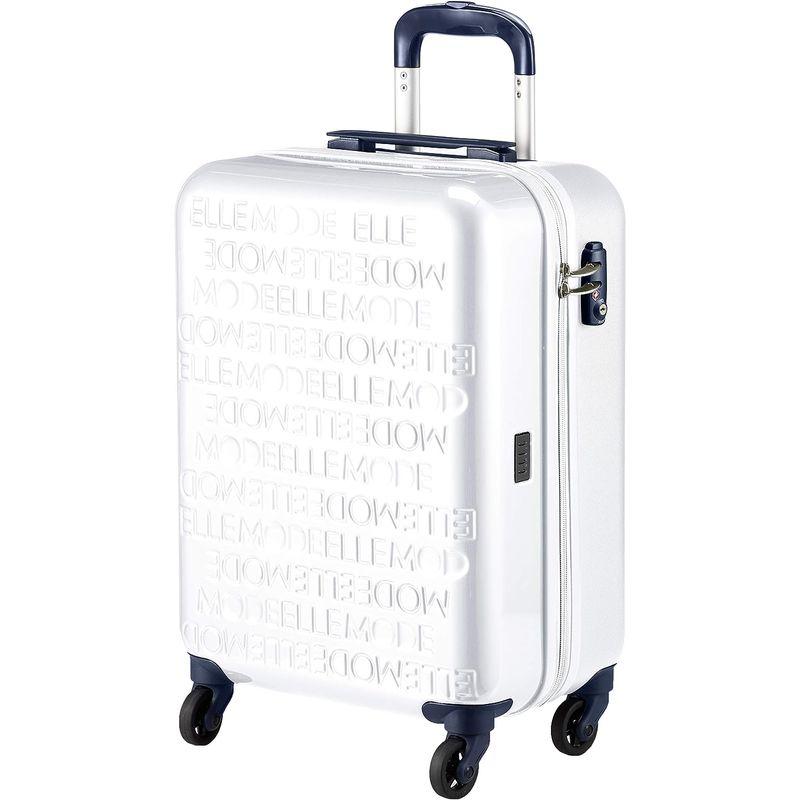 エルトラベル ジッパーキャリー47 2EL1-47H 機内持ち込み可 32L 2.7kg ホワイト 32L ジッパーキャリー47 2EL1 47H 機内持ち込み可 7kg ホワイト ファスナー