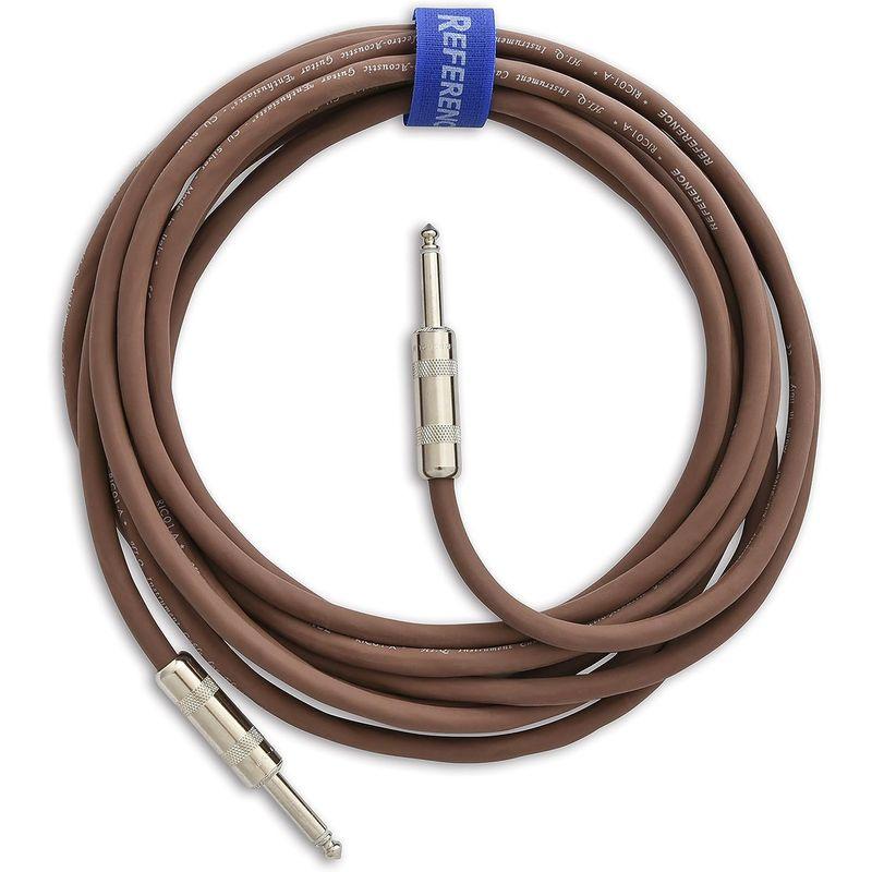 Reference Cables RIC01-A アコースティック用 茶 ストレート-ストレート 4.5m Reference 4.5m