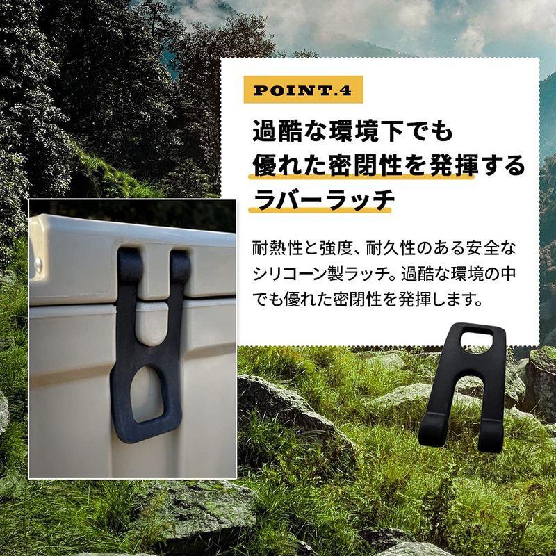 RIOSOL リオソル ARTICO アルティコ ハードクーラー48QT アクセサリーセット 付き 45L クーラーボックス 長時間 保冷力