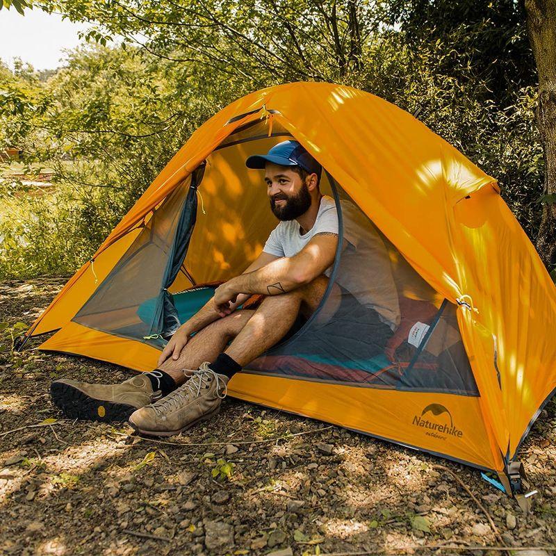 本日価格！！ Naturehike公式ショップ テント 1人用 ソロテント 軽量 コンパクト 前室付き キャンプ 自立式 耐水圧4000? 2重層 登山 【T2232710738】(11619円)