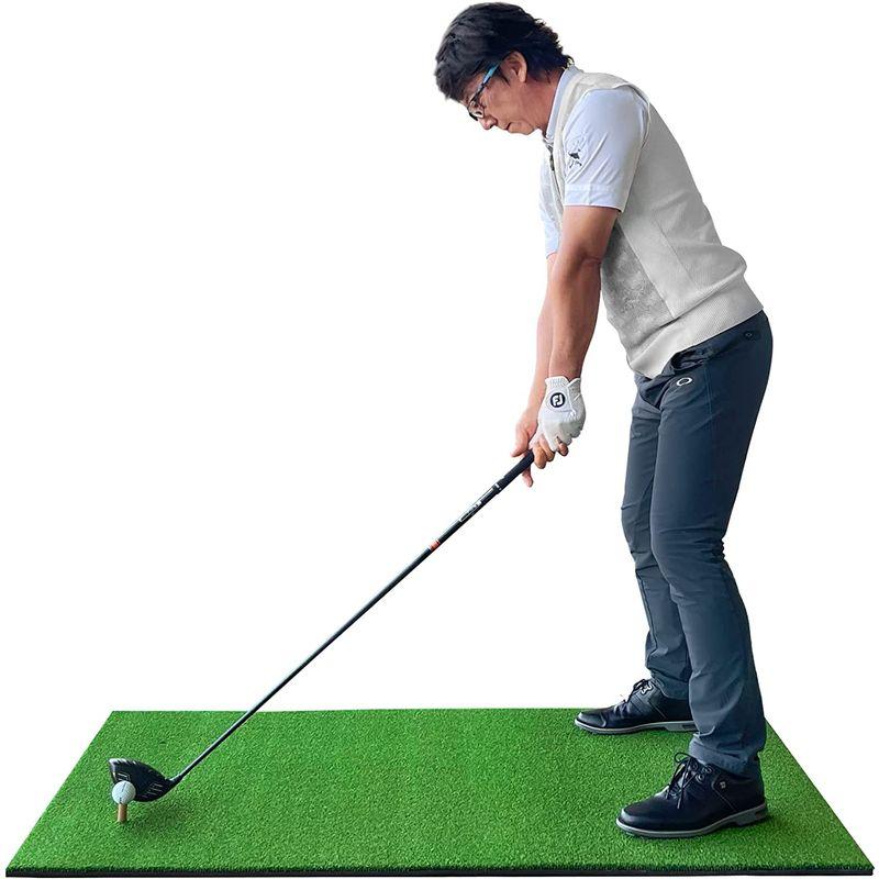 GolfStyle ゴルフマット 大型 PGAプロ監修モデル 100×150cm ゴルフ 練習 マット 素振り スイング 練習用 屋外用 人 ゴルフマット 大型 PGAプロ監修モデル 100×150cm ゴルフ 練習 マット 素振り スイング 練習用 屋外用 人 サイズ