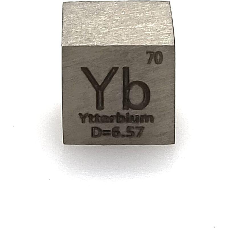 元素標本 イッテルビウム Yb (10mm角キューブ・刻印A・通常面) イッテルビウム Yb 10mm角キューブ 刻印A 通常面