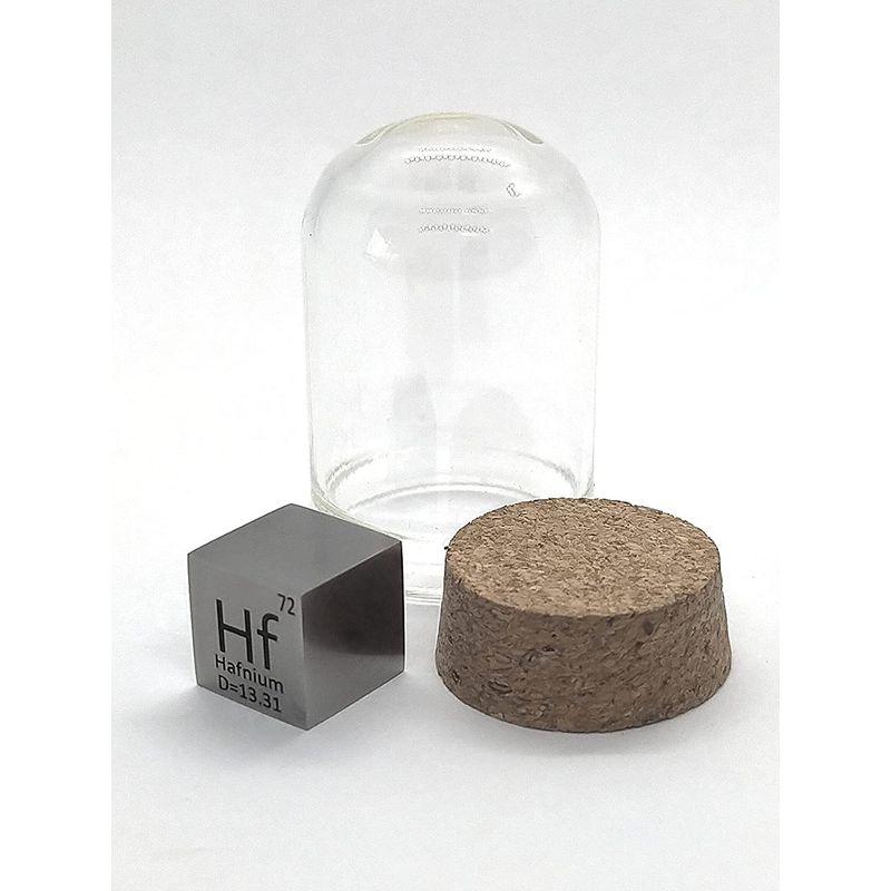 元素標本 ハフニウム Hf (10mmキューブ・刻印A・鏡面) ハフニウム Hf 10mmキューブ 刻印A 鏡面