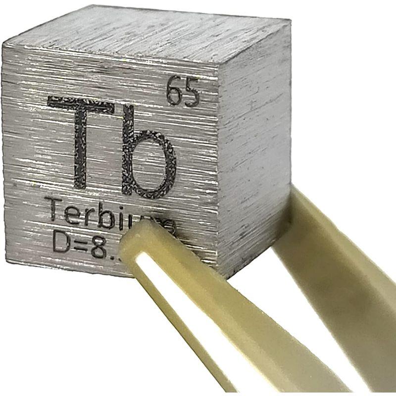 【アウトレット品】 元素標本 テルビウム Tb (10mmキューブ・刻印A・通常面) 【2322141424】(12085円)